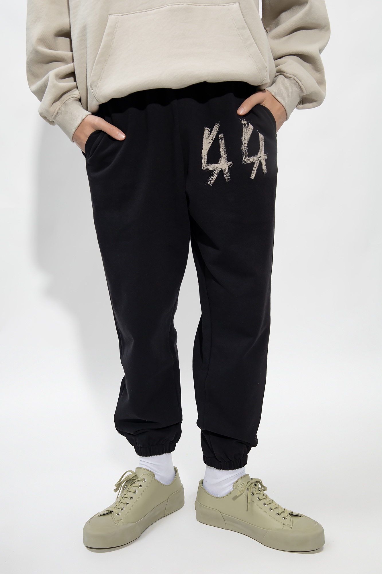 黑色Sweatpants with logo 44 Label Group - Vitkac 中国